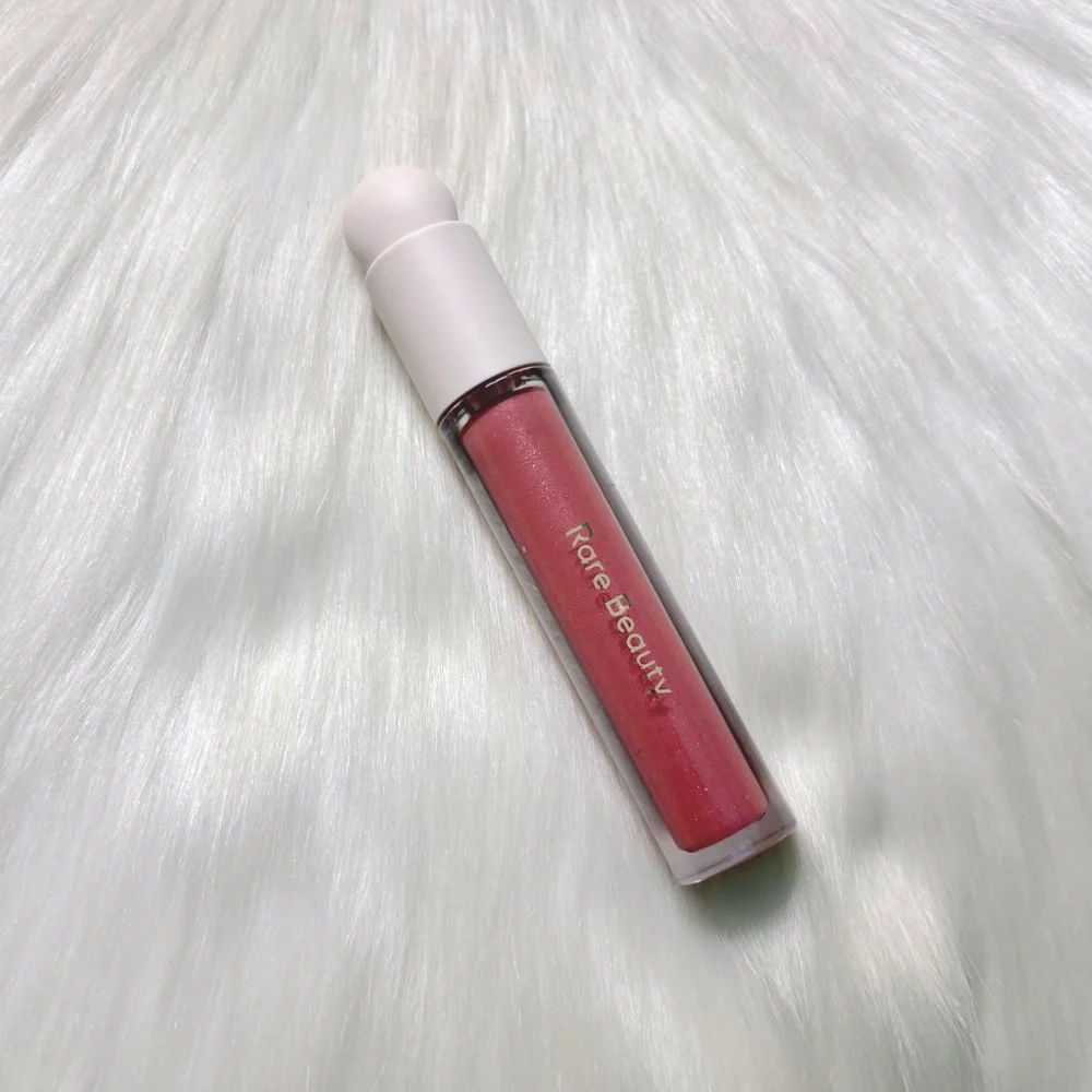 4/$30 Sale Rare Beauty💄Positive Light Luminizing Lip Gloss in Glimmer Shade NWOB